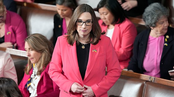 米民主党所属のトランスジェンダー議員、サラ・マクブライド議員（デラウェア）。［写真　ＡＰ＝聯合ニュース］