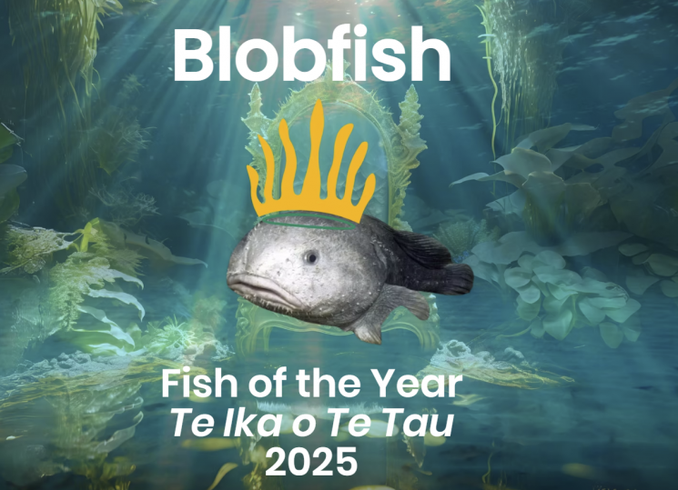 最も醜い魚「ブロブフィッシュ」、ニュージーランドの「今年の魚」に