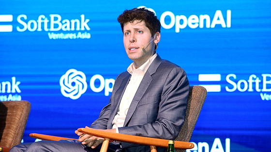 ＯｐｅｎＡＩのサム・アルトマンＣＥＯ［写真　ソフトバンクベンチャーズ］