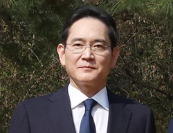 サムスン電子の李在鎔（イ・ジェヨン）会長。