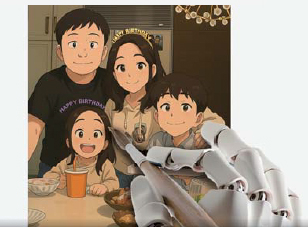 ジブリ画風に変換した写真