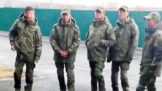 昨年１０月にロシア独立メディアのアストラが公開した、ウラジオストクに到着した北朝鮮兵士　［聯合ニュース］