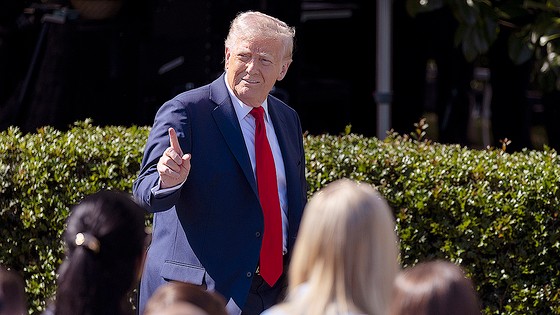 トランプ米大統領　［ＥＰＡ＝聯合ニュース］