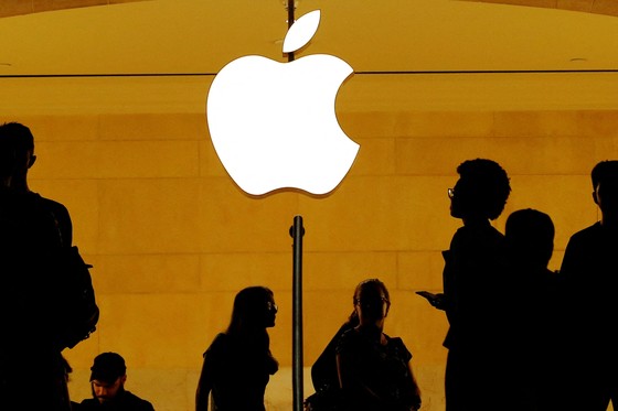 アップル（Ａｐｐｌｅ）のロゴ。［写真　ロイター＝聯合ニュース］