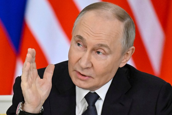 ロシアのウラジーミル・プーチン大統領。［写真　ＡＰ＝聯合ニュース］