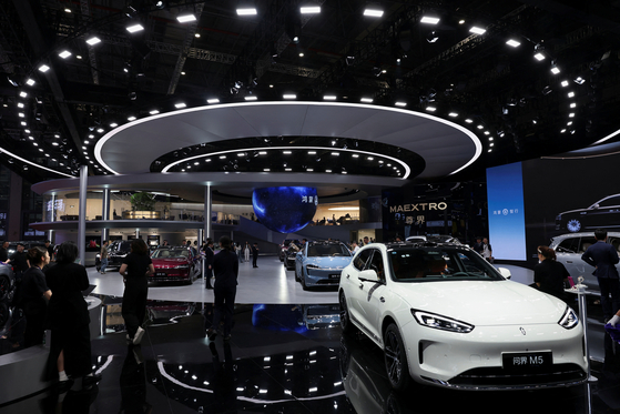 上海モーターショー。　ハン・ウドク記者