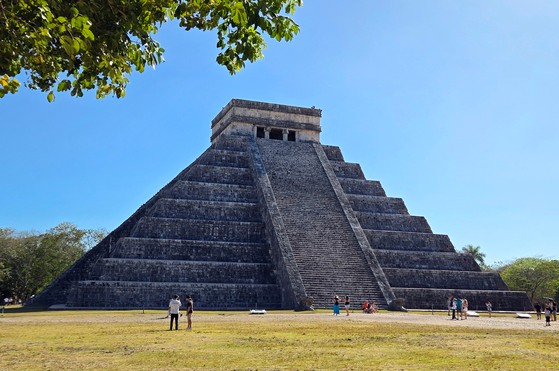 メキシコのチチェン・イッツァのエルカスティージョピラミッド。［写真　聯合ニュース］