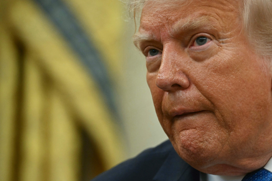 トランプ米大統領　［ＡＦＰ＝聯合ニュース］