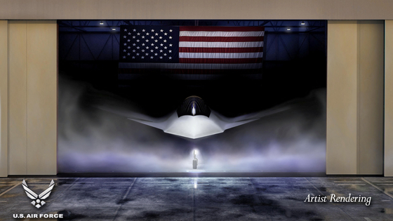 ボーイングが開発・生産する米空軍の第６世代戦闘機Ｆ－４７のレンダリング　［米空軍］