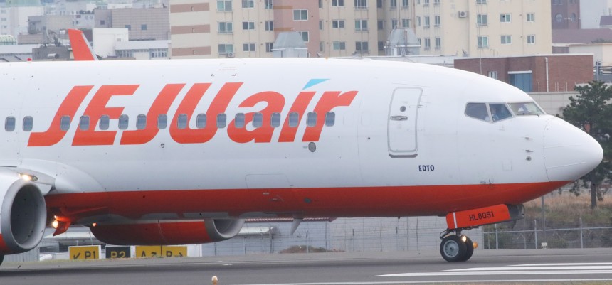 チェジュ航空。記事の内容とは関係ありません。［写真　ニュース１］