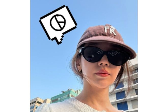 女優ユン・ウネさん。［ユン・ウネさんのインスタグラム　キャプチャー］