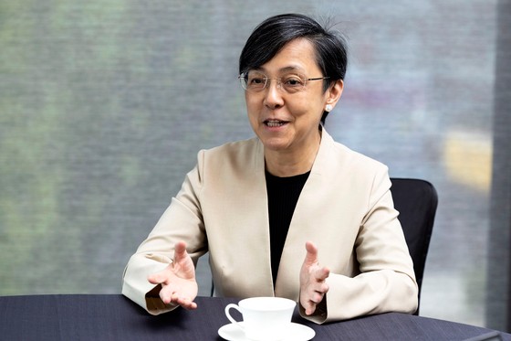 マカオ政府観光庁長のマリア・エレナ・デ・セナ・フェルナンデス氏が５月２９日午前、フォーシーズンズホテル・ソウルで中央日報との単独インタビューに応じた。チャン・ジニョン記者