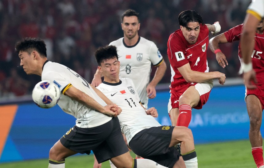 サッカー中国代表が５日、インドネシア代表に敗れ、Ｗ杯本大会進出にまた失敗した。　［ＥＰＡ＝聯合ニュース］