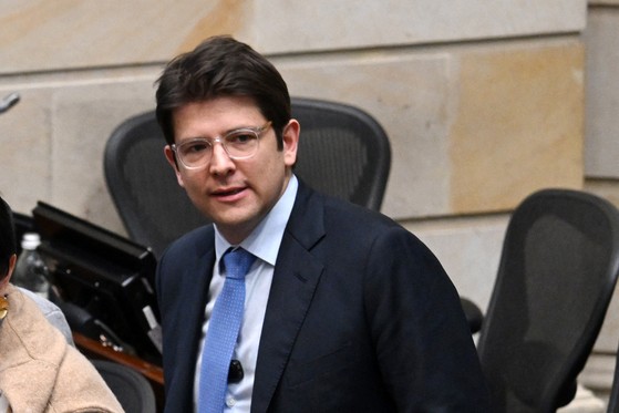 コロンビア上院議員のミゲル・ウリベ・トゥルバイ氏。［写真　ＡＦＰ＝聯合ニュース］