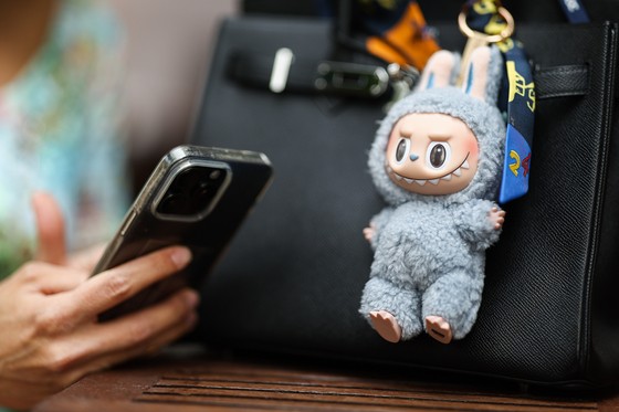 旋風を起こしている中国玩具企業「ポップマート」のキャラクター人形ラブブ。［写真　タス＝聯合ニュース］