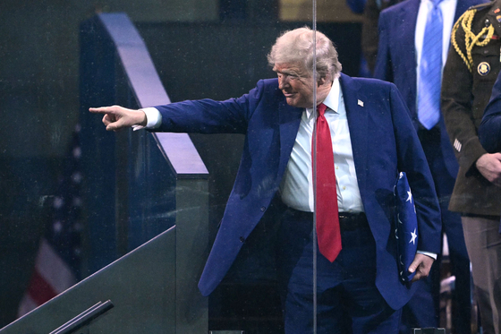 米国のドナルド・トランプ大統領。［写真　ＡＦＰ＝聯合ニュース］