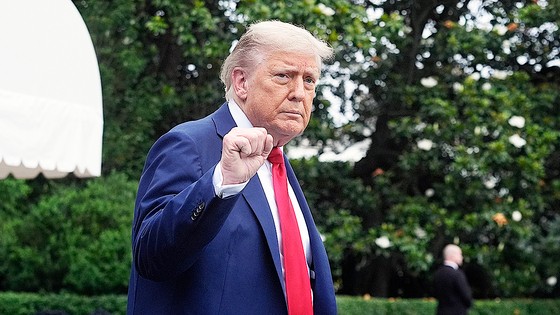 トランプ米大統領　［ＡＰ＝聯合ニュース］