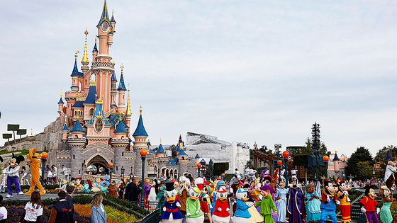パリ・ディズニーランド。［写真　ＡＦＰ＝聯合ニュース］