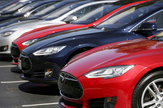テスラのモデルＳ。［写真　ロイター＝聯合ニュース］