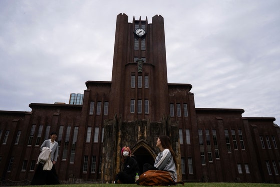 今年５月、東京大学の様子。［写真　ＡＰ＝聯合ニュース］
