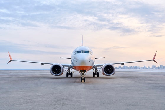 チェジュ航空のボーイング７３７－８航空機　［写真　チェジュ航空］