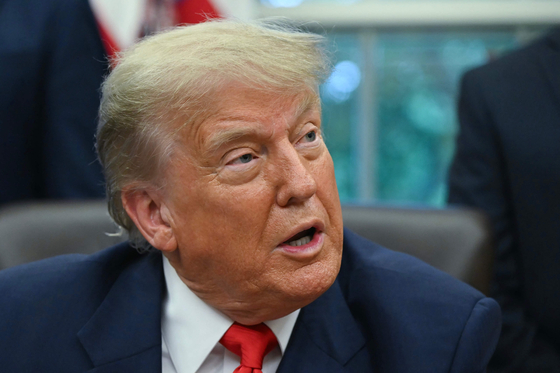 トランプ米国大統領。［写真　ＡＦＰ＝聯合ニュース］