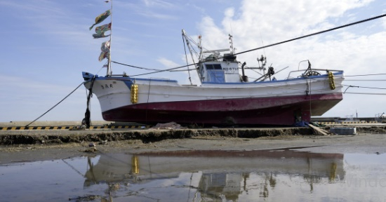 ２０２４年１月にＭ７．６の地震が発生した能登半島。［写真　ＥＰＡ＝聯合ニュース］