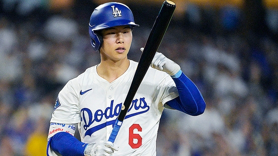 ４日ぶりに先発に戻った金慧成（キム・ヘソン、ＬＡドジャース）が攻守で印象的な活躍を見せ、期待感を高めた。　［ロイター＝聯合ニュース］