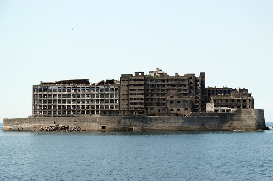 長崎県軍艦島の様子。国連教育科学文化機関（ユネスコ）は軍艦島問題を議題から除外した。［写真　聯合ニュース］