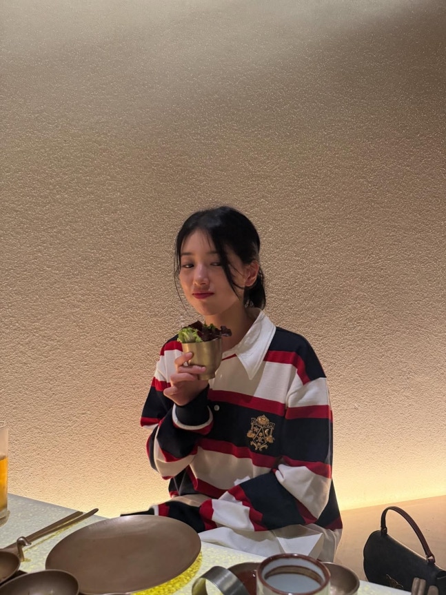 歌手兼女優スジ［写真　スジのＳＮＳ］