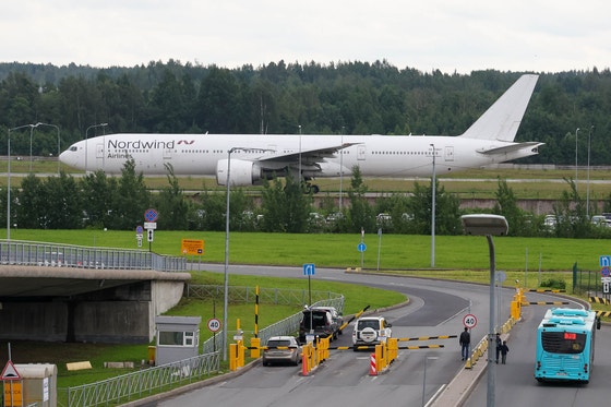 ノードウィンド航空。［写真　タス通信＝聯合ニュース］