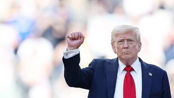 トランプ米大統領。［写真　ＡＦＰ＝聯合ニュース］