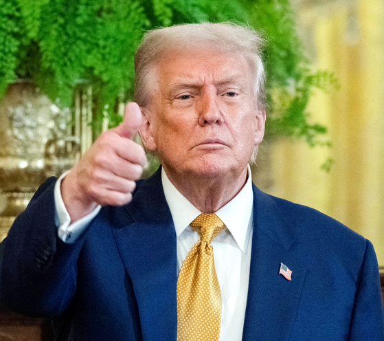 米国のドナルド・トランプ大統領。［写真　ＡＦＰ＝聯合ニュース］