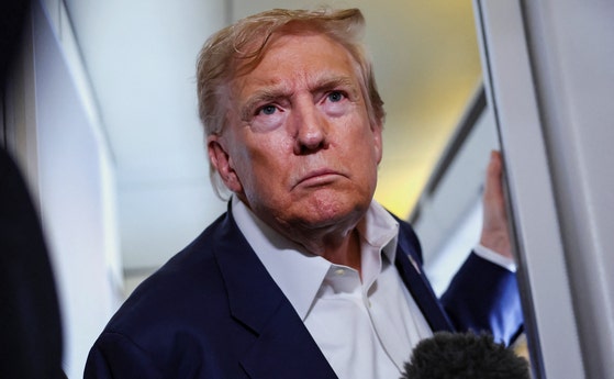 米国のドナルド・トランプ大統領。［写真　ロイター＝聯合ニュース］