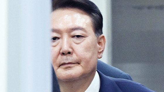 韓国の尹錫悦（ユン・ソクヨル）前大統領。［写真　ニュース１］