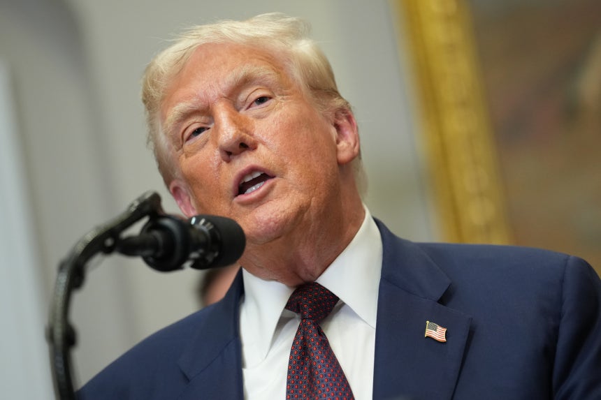 トランプ米大統領　［ＥＰＡ＝聯合ニュース］