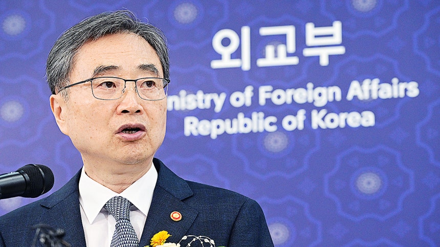 趙顕（チョ・ヒョン）外交部長官　［聯合ニュース］