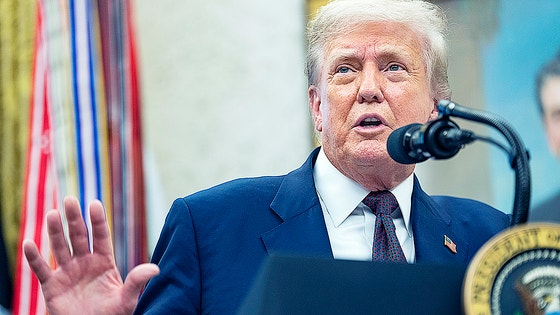 トランプ米大統領。［写真　ＵＰＩ＝聯合ニュース］