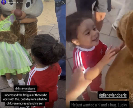   ハフィーニャが投稿したディズニーランド・パリの動画［インスタグラム キャプチャー］