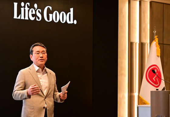 LGエレクトロニクスの曺周完CEO。