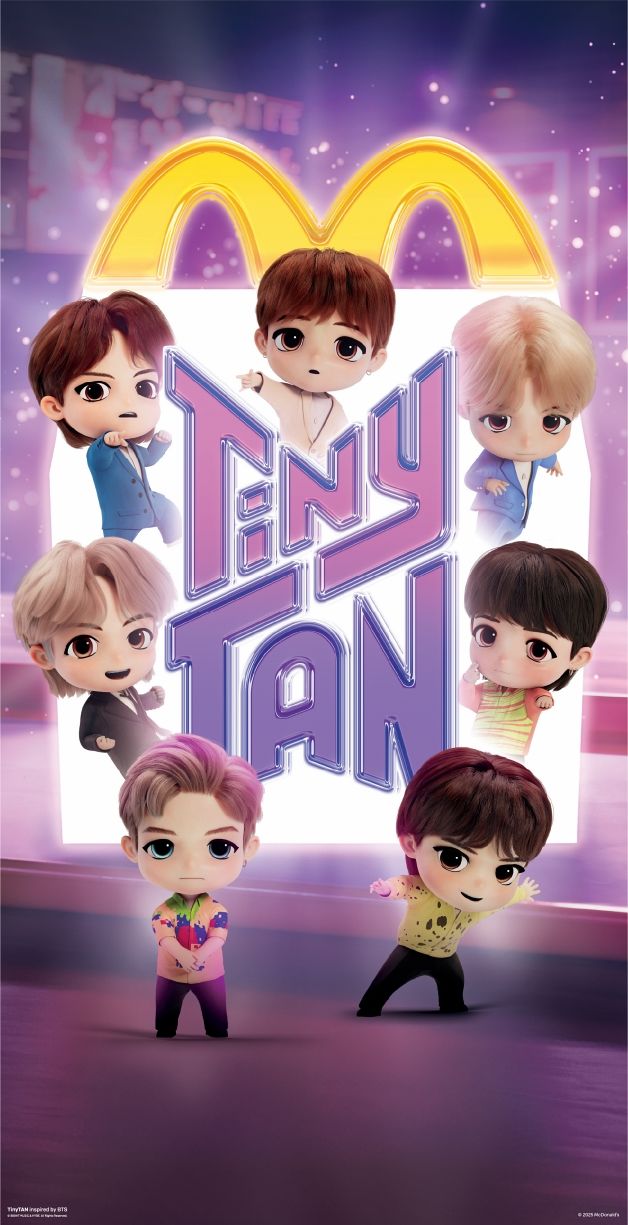 【日本未入荷】BTS ハッピーミール　TiNY TAN 第一弾コンプリート 韓国マクドナルド、BTS「TinyTAN」ハッピーミールトーイ限定版
