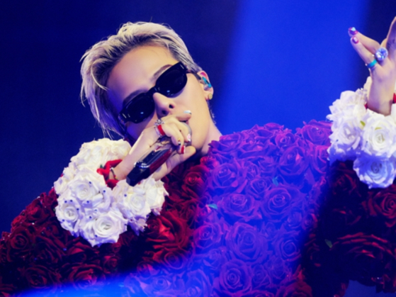 G－DRAGON（ジードラゴン）のワールドツアーの様子。［写真 ギャラクシーコーポレーション］