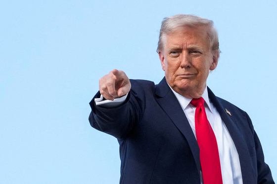 トランプ米大統領。［写真　ロイター＝聯合ニュース］