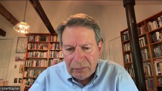 １５日（現地時間）、中央日報のインタビューに応じた米外交政策研究所（ＦＰＲＩ）のロバート・カプラン教授　ワシントン＝カン・テファ記者