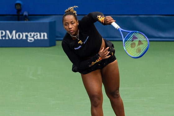 米国テニス選手テーラー・タウンゼント。［写真 ロイター＝聯合ニュース] 