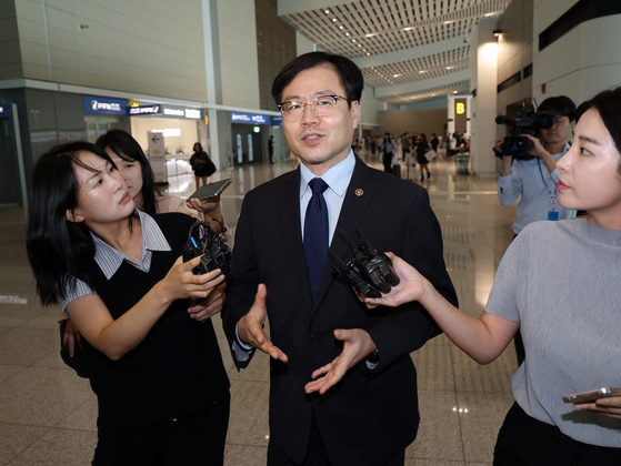 呂翰九（ヨ・ハング）通商交渉本部長 ［写真 ニュース1］