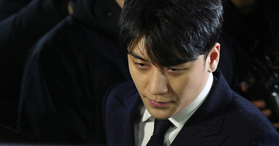 BIGBANG（ビッグバン）の元メンバー、V．I（ヴィアイ）。聯合ニュース