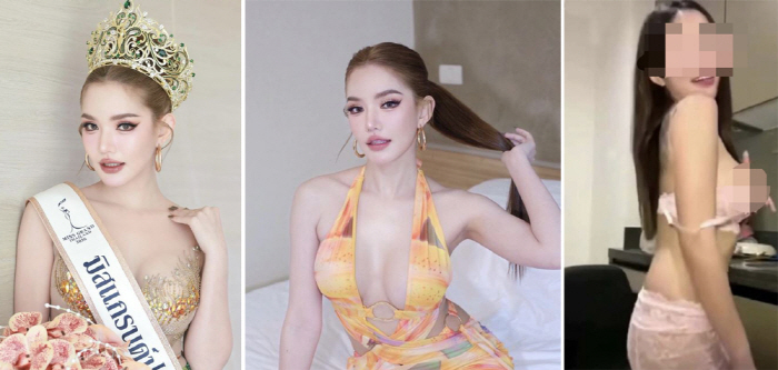 一日でタイ美人コンテスト優勝タイトルを剥奪されたスパンニー・ノイノントンさん ［写真 sns］