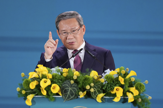 中国国務院の李強首相。［写真 AP=聯合ニュース]