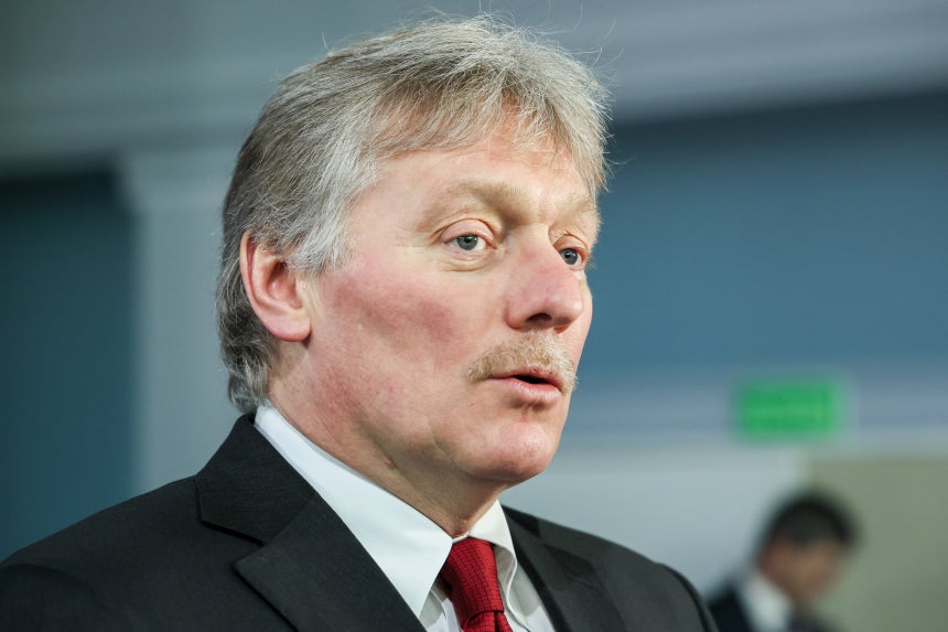  ロシア大統領府のペスコフ報道官。［写真 タス通信＝聯合ニュース］